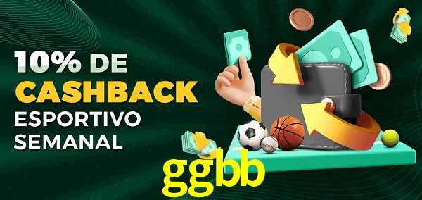 10% de bônus de cashback na ggbb